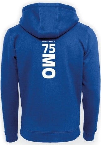 Hoodie personalisiert mit Nummer und Initialen