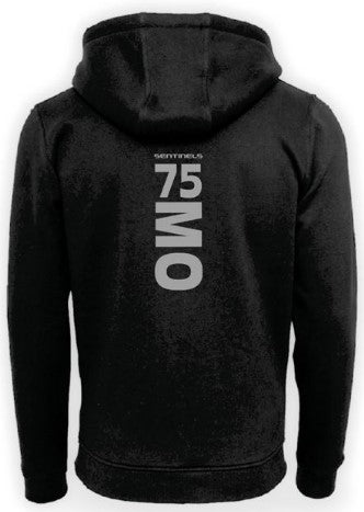 Hoodie personalisiert mit Nummer und Initialen